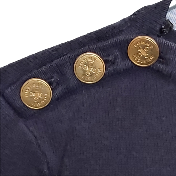 Tommy Hilfiger Crew Neck Shirt w/Shoulder Buttons - Picture 6 of 12